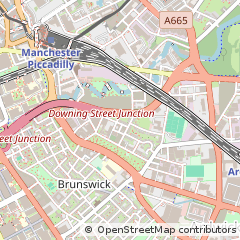 Map of Manchester