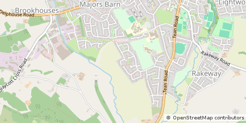 Map of Stoke-on-Trent