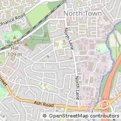 Map of Aldershot