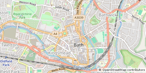 Map of Bath