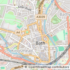 Map of Bath