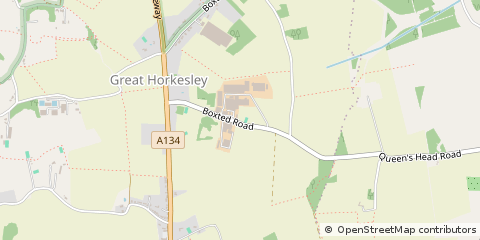 Map of Colchester, Essex