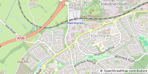 Map of Glasgow