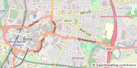 Map of Bury