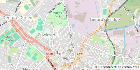 Map of ST Helens