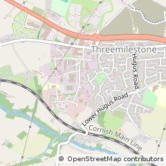 Map of Truro, Cornwall