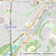 Map of Huddersfield