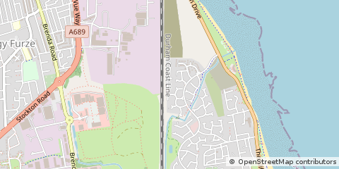 Map of Hartlepool