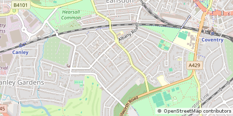 Map of Coventry