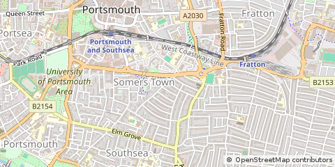 Map of Southsea