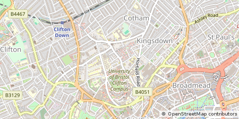 Map of Bristol