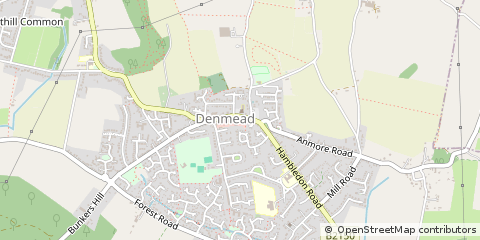 Map of Waterlooville, Hampshire