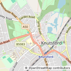 Map of Knutsford