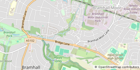 Map of Stockport