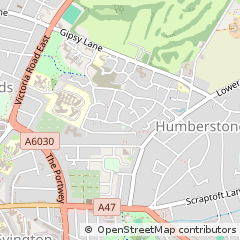 Map of Leicester