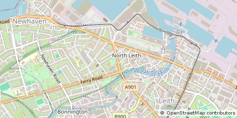 Map of Edinburgh