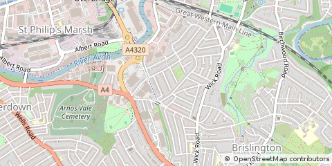 Map of Bristol