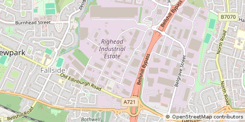 Map of Bellshill