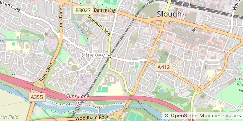 Map of Slough