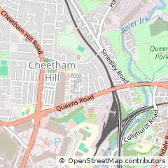 Map of Manchester