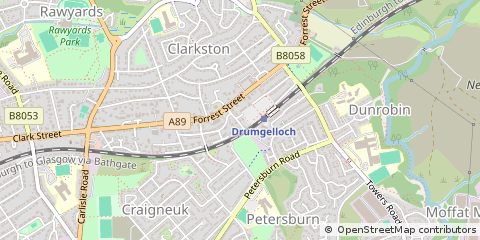 Map of Airdrie