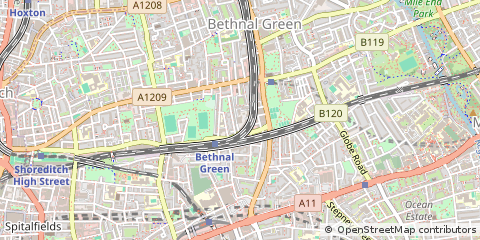 Map of London, Leicestershire