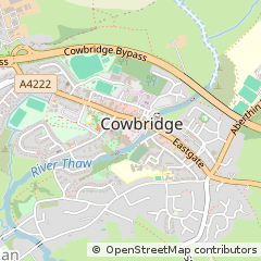 Map of Cowbridge
