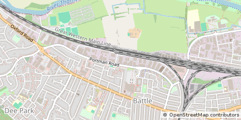 Map of Reading