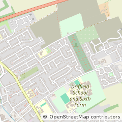 Map of Driffield, East Yorkshire