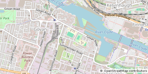 Map of Glasgow