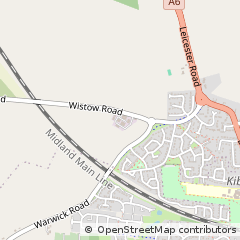 Map of Kibworth, Leicester