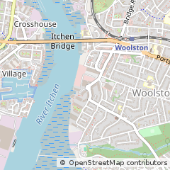Map of Southampton, Hampshire