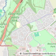 Map of Leicester