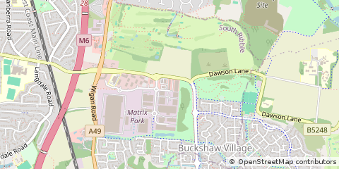 Map of Chorley