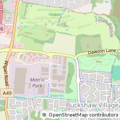 Map of Chorley