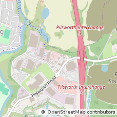 Map of Bury, Lancashire
