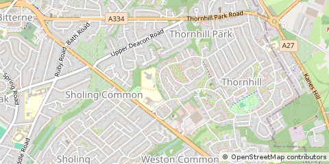 Map of Southampton