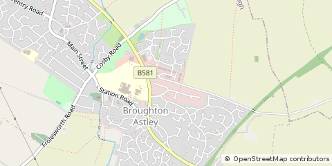 Map of Leicester