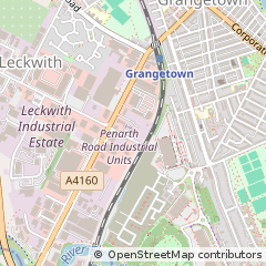 Map of Cardiff