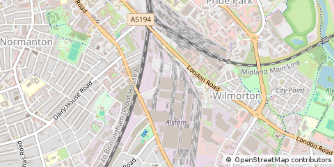 Map of Derby