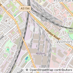 Map of Derby