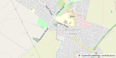 Map of Leicester