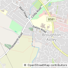 Map of Leicester