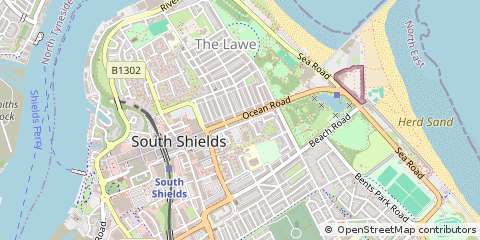 Map of Tyne and Wear