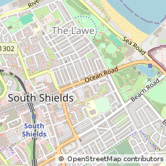 Map of Tyne and Wear
