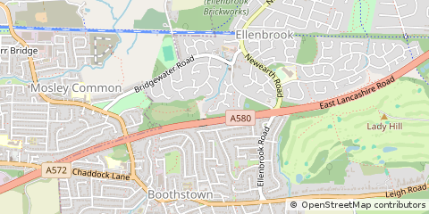 Map of Manchester