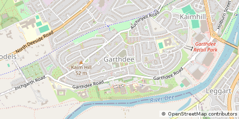 Map of Aberdeen