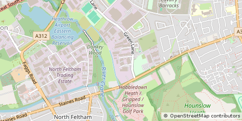 Map of Hounslow