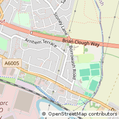 Map of Spondon, Derbyshire