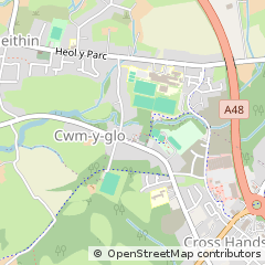Map of Llanelli